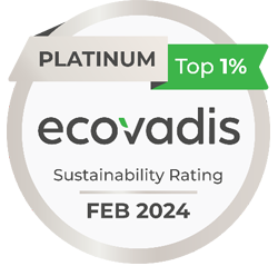 platinum ecovadis award 2024