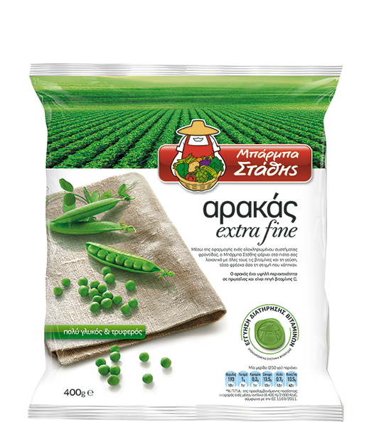 Peas extra fine
