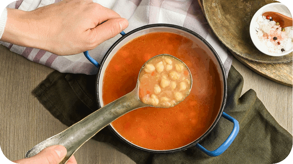 Chickpea Soup - "Let's Cook"