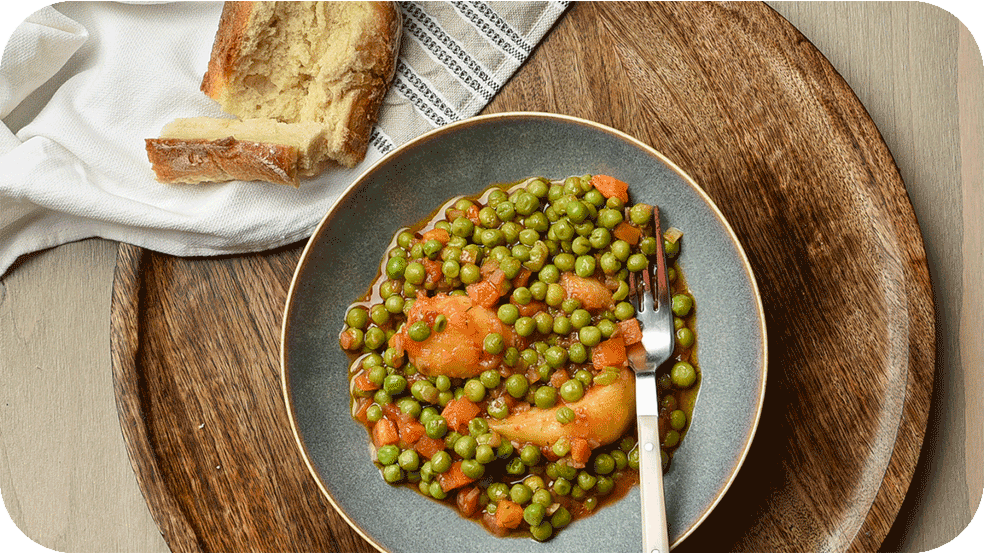 Peas Casserole - "Let's Cook"