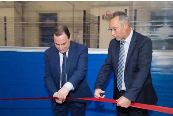 Inauguration of the new Barba Stathis automated storage